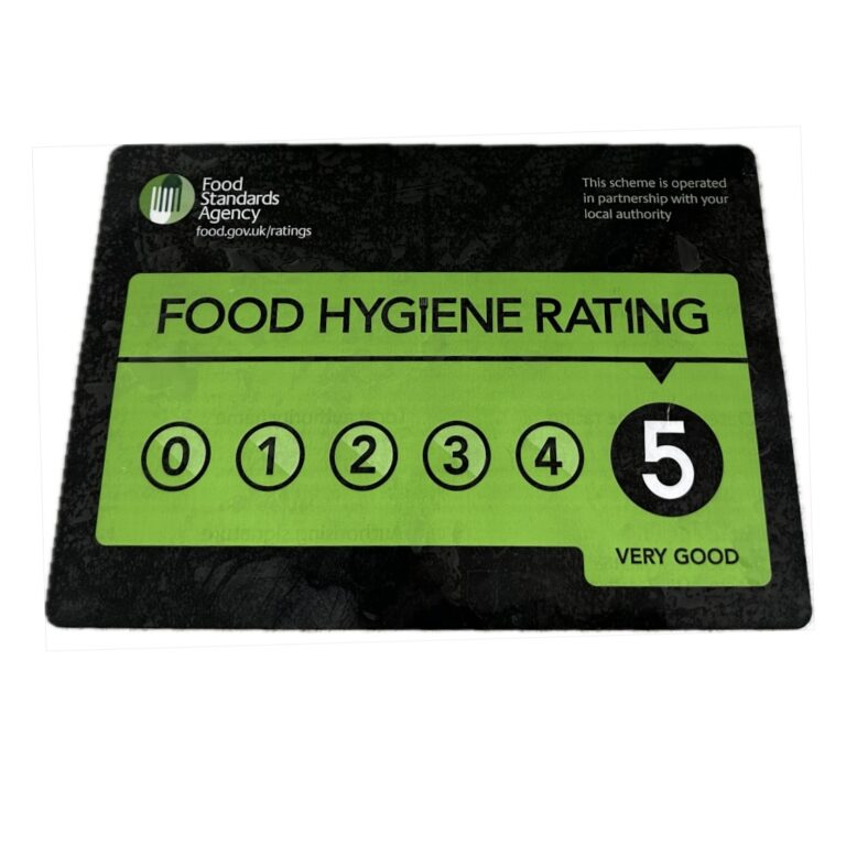 Celebrating Sweet Milestones: Our 5-Star Food Hygiene Rating!