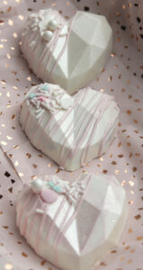 Geo Cake Hearts